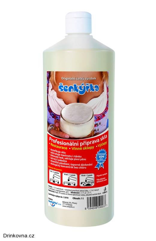 Šenkýřka - Gel na mytí výčepního skla 1l