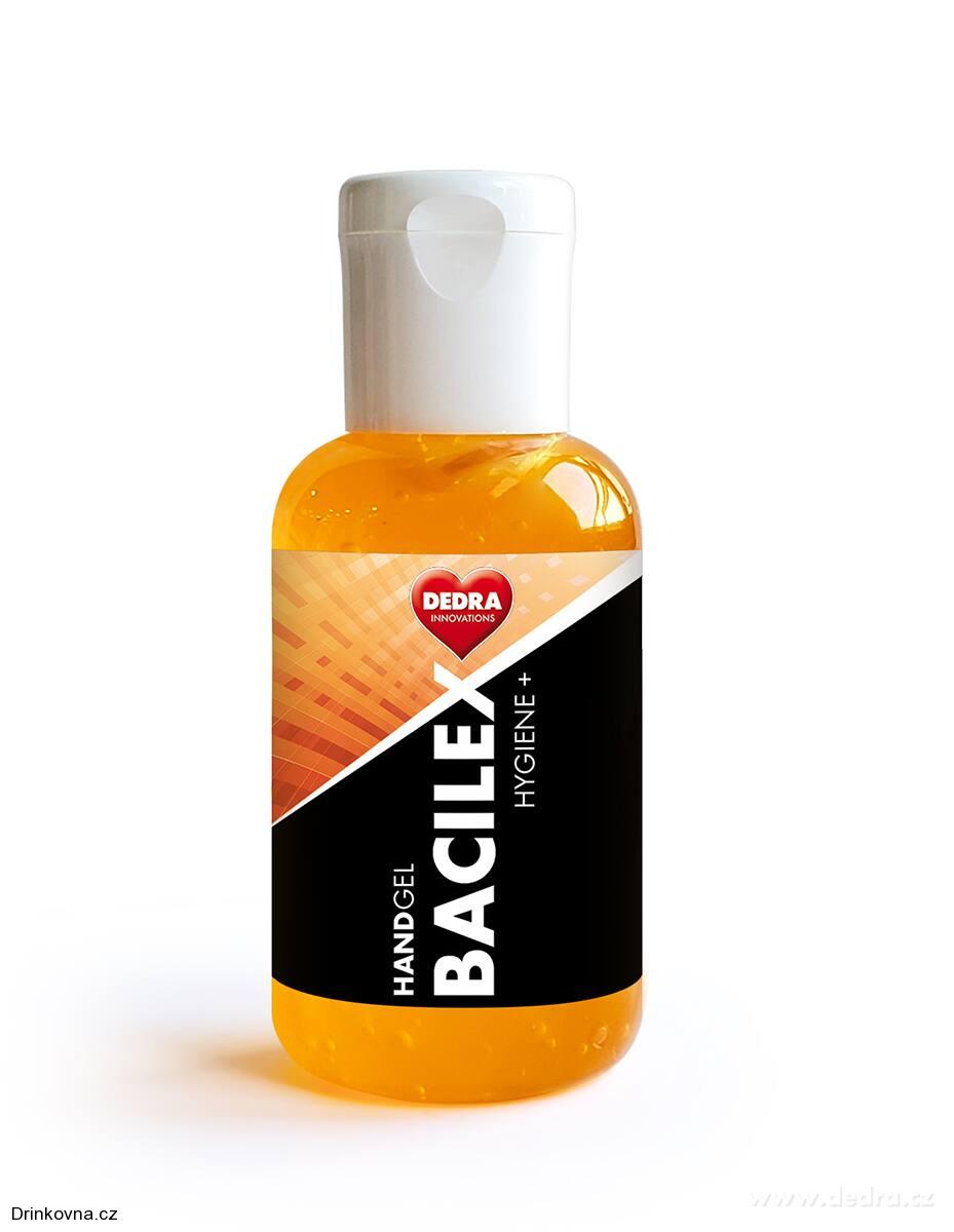 Čisticí gel na ruce s vysokým obsahem alkoholu HANDGEL BACILEX HYGIENE+ 50 ml 